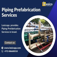 Piping prefabrication services  Lesico Process Piping